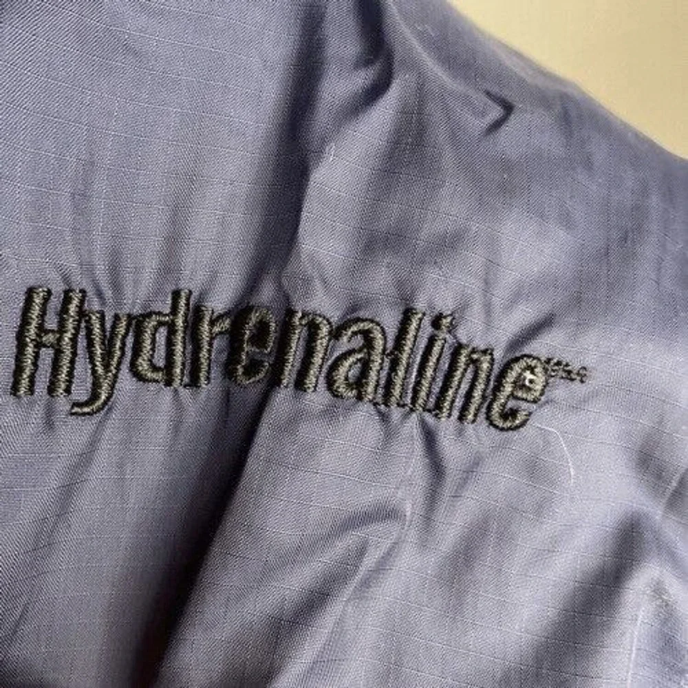 VTG‎ The North Face Hydrenaline Hooded Full Zip Wind/Rain Jacket Men L Hong Kong